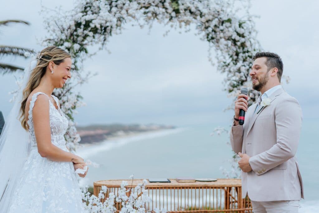 Casamento pé na areia